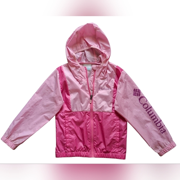 Columbia Other - COLUMBIA little girl windbreaker raincoat hooded jacket size XS